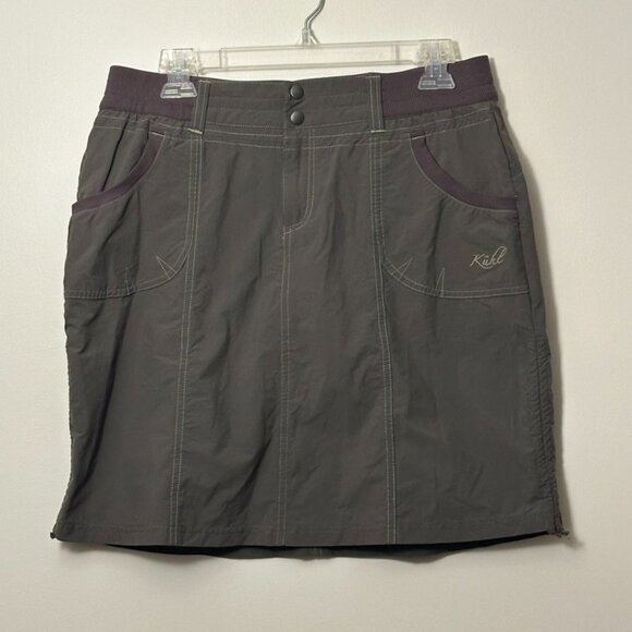 Kuhl Durango Skort, size 8, Breen, Great Condition - Picture 2 of 12